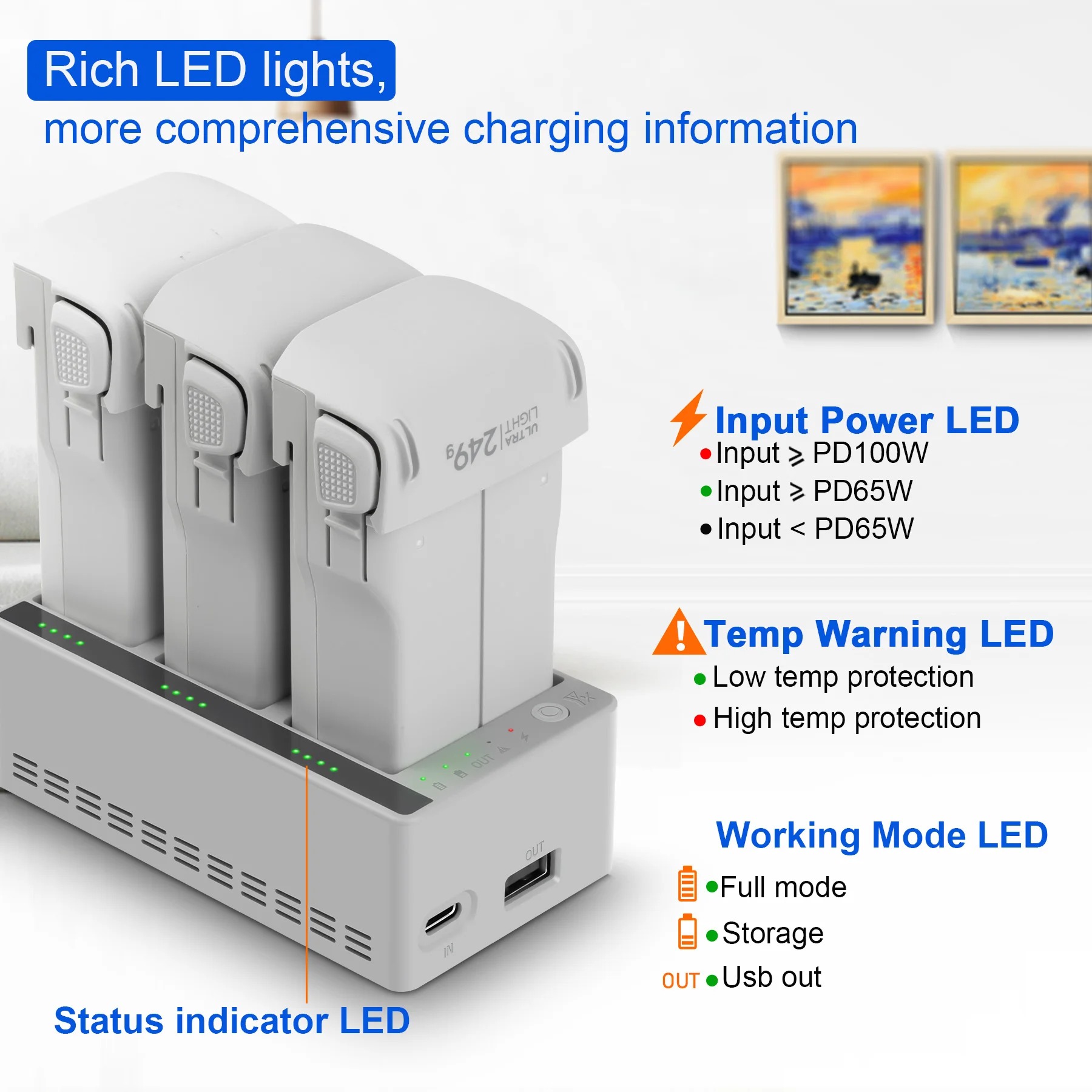For DJI LITO 1/X1 Drone Batter - Drone Power Bank review and price