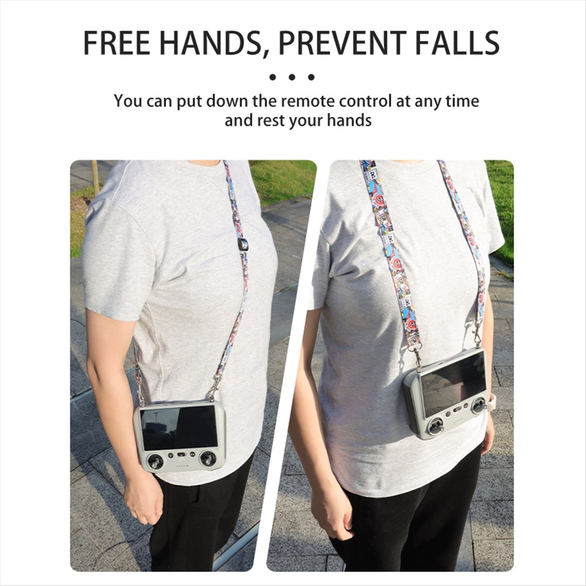 [T81C]For AIR 3/MINI 4 PRO Lan - Drone Neck Strap review and price