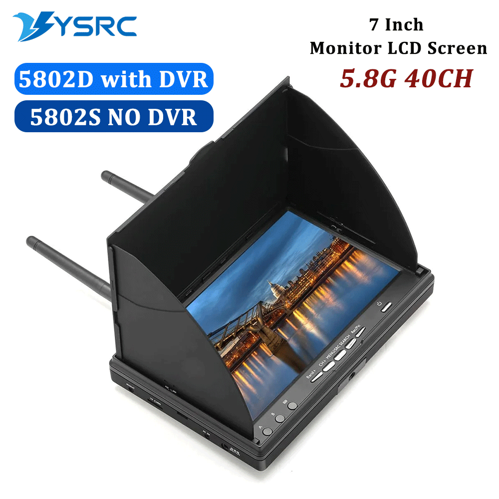 5.8G FPV DVR LS5802D 7 Inch Mo - Drone Controller Screen review and price
